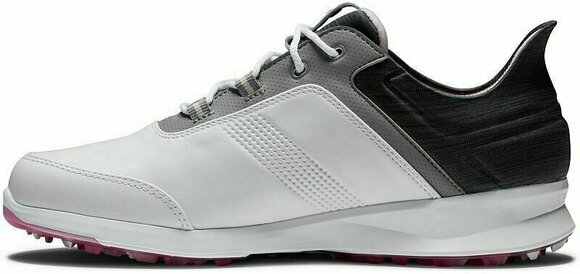 Női golfcipők Footjoy Statos White/Black/Pink 38,5 - 2