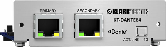 Razširitveni modul za mešalnike Klark Teknik KT-DANTE64 Razširitveni modul za mešalnike - 2