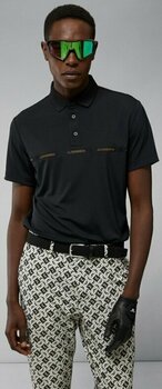 Camiseta polo J.Lindeberg Chad Slim Fit Mens Polo Shirt Black M - 2