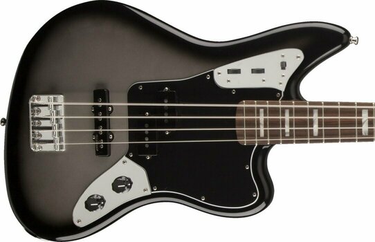 4-string Bassguitar Fender Troy Sanders Jaguar RW Silverburst - 3