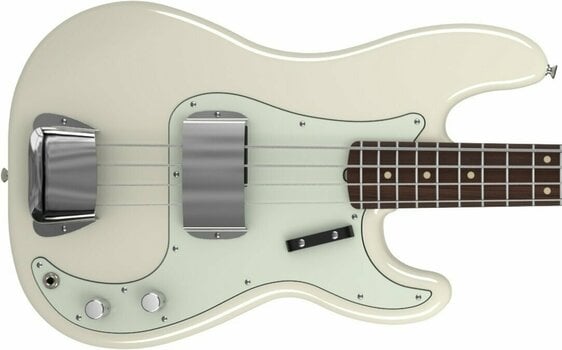 Basse électrique Fender American Vintage '63 Precision Bass, Rosewood Fingerboard, Olympic White - 2