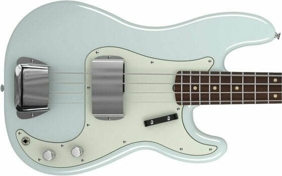 E-Bass Fender American Vintage '63 Precision Bass, Rosewood Fingerboard, Faded Sonic Blue - 2