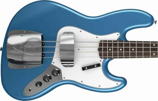 Bas electric Fender American Vintage '64 Jazz Bass, Round-Laminated Rosewood Fingerboard, Lake Placid Blue - 2