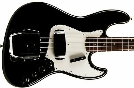 E-Bass Fender American Vintage '64 Jazz Bass, Round-Laminated Rosewood Fingerboard, Black - 2