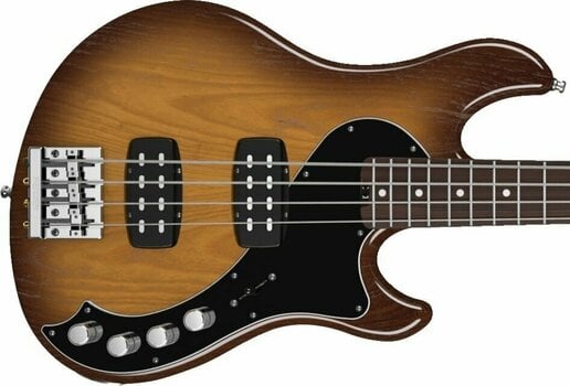 Bas electric Fender American Deluxe Dimension Bass IV HH, Rosewood Fingerboard, Violin Burst - 2