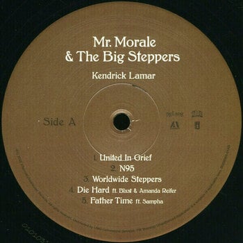 Vinyl Record Kendrick Lamar - Mr. Morale & The Big Steppers (2 LP) - 2
