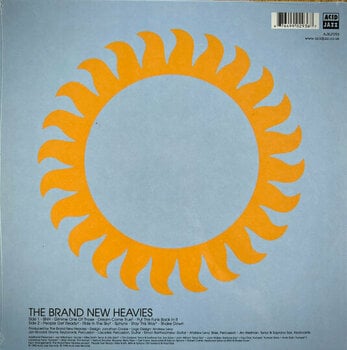 Vinyl Record The Brand New Heavies - Brand New Heavies (Blue Vinyl) (LP) - 2
