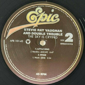 Hanglemez Stevie Ray Vaughan - The Sky Is Crying (200g) (45 RPM) (2 LP) - 3