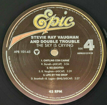 Hanglemez Stevie Ray Vaughan - The Sky Is Crying (200g) (45 RPM) (2 LP) - 5
