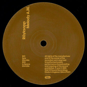 Płyta winylowa Royksopp - Melody Am (2 LP) - 3