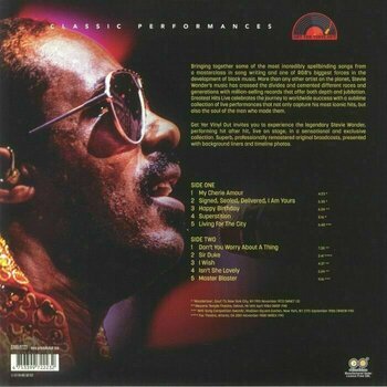 Disque vinyle Stevie Wonder - Greatest Hits Live (Coloured Eco Mixed Vinyl) (LP) - 2