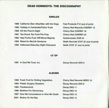 Glazbene CD Dead Kennedys - Give Me Convenience Or Give Me Death (CD) - 3
