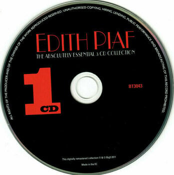 Music CD Edith Piaf - Absolutely Essential (3 CD) - 2