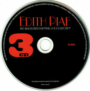 Music CD Edith Piaf - Absolutely Essential (3 CD) - 4