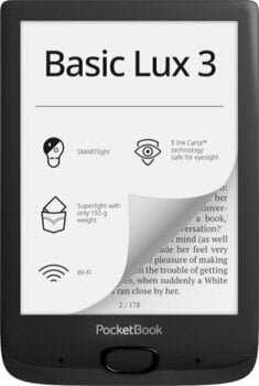 E-bogslæser PocketBook Basic Lux 3 Black E-bogslæser - 2
