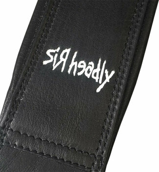 Leather guitar strap Richter Brian Head Welch Signature Leather guitar strap Black - 2