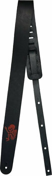 Leather guitar strap Richter Cannibal Corpse Signature Leather guitar strap Black - 7