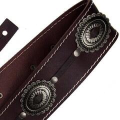 Pas za kitaro Richter Motörhead Concho Strap Pas za kitaro Brown / Old Silver - 2