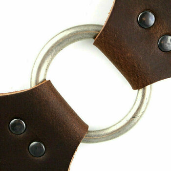Leather guitar strap Richter Ring Leather guitar strap Brown - 2