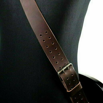 Leather guitar strap Richter Ring Leather guitar strap Brown - 5