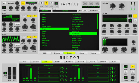 VST Instrument Initial Audio Sektor (Digital product) - 2