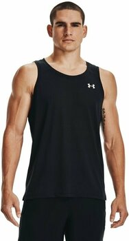 Koszulka do biegania bez rękawów Under Armour Men's UA Streaker Run Singlet Black/Reflective L Koszulka do biegania bez rękawów - 3
