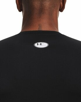 Camiseta deportiva Under Armour Men's HeatGear Armour Short Sleeve Black/White M Camiseta deportiva - 5
