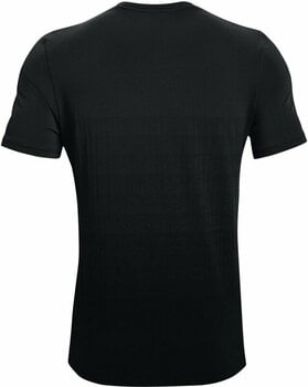 Fitness T-Shirt Under Armour Men's UA Seamless Lux Short Sleeve Black/Jet Gray L Fitness T-Shirt - 2