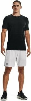 Maglietta fitness Under Armour Men's UA Seamless Lux Short Sleeve Black/Jet Gray L Maglietta fitness - 7