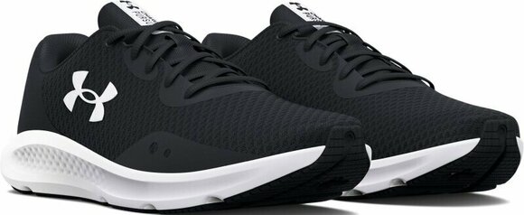 Παπούτσι Τρεξίματος Δρόμου Under Armour Women's UA Charged Pursuit 3 Running Shoes Black/White 39 Παπούτσι Τρεξίματος Δρόμου - 3
