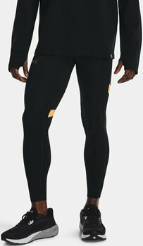 Běžecké kalhoty / legíny Under Armour Men's UA Speedpocket Tights Black/Orange Ice XL Běžecké kalhoty / legíny - 3