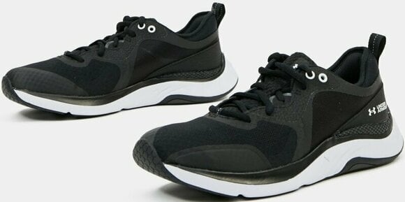 Фитнес обувки Under Armour Women's UA HOVR Omnia Training Shoes Black/Black/White 8,5 Фитнес обувки - 5