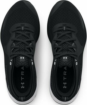 Chaussures de fitness Under Armour Women's UA HOVR Omnia Training Shoes Black/Black/White 8,5 Chaussures de fitness - 8