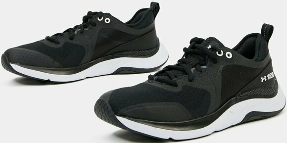 Фитнес обувки Under Armour Women's UA HOVR Omnia Training Shoes Black/Black/White 9 Фитнес обувки - 5