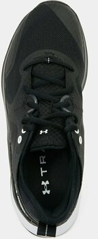 Fitness Shoes Under Armour Women's UA HOVR Omnia Training Shoes Black/Black/White 9 Fitness Shoes - 7