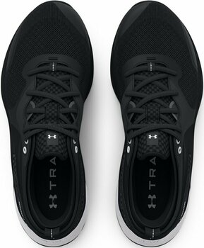 Fitness Shoes Under Armour Women's UA HOVR Omnia Training Shoes Black/Black/White 9 Fitness Shoes - 8