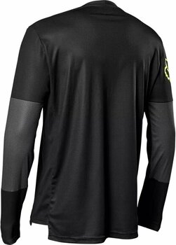 Maglietta ciclismo FOX Defend Long Sleeve Jersey Maglia Black/Yellow M - 2