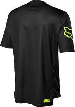 Cycling jersey FOX Defend Short Sleeve Jersey Black/Yellow XL - 3
