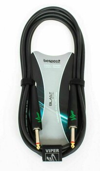 Cable de instrumento Bespeco VIPER 100 Negro 100 cm Recto - Recto - 2