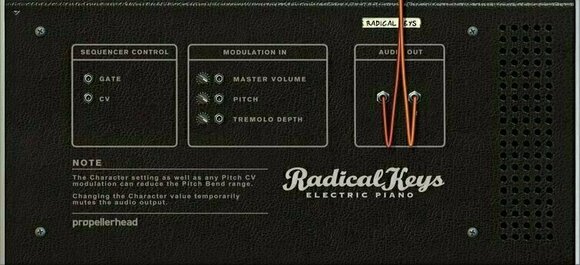 Virtuális hangszer Reason Studios Radical Keys (Digitális termék) - 3