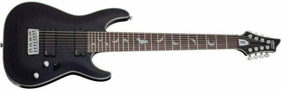 Električna gitara Schecter Damien Platinum 8 - Satin Black - 2