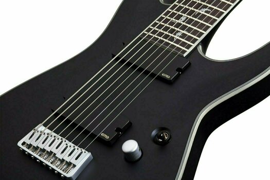 8-saitige E-Gitarre Schecter Damien Platinum 8 - Satin Black - 4