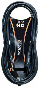 Hangfal kábel Bespeco HDJM450 Fekete 4,5 m - 2