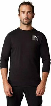 Cyklodres/ tričko FOX Ranger Iron Drirelease 3/4 Length Jersey Dres Black S - 2
