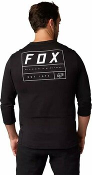 Cyklodres/ tričko FOX Ranger Iron Drirelease 3/4 Length Jersey Dres Black S - 3