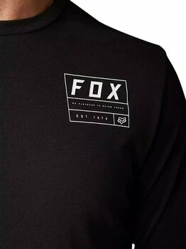 Jersey/T-Shirt FOX Ranger Iron Drirelease 3/4 Length Jersey Jersey Black S - 4