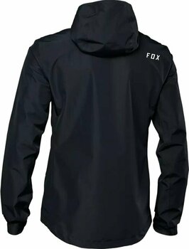 Casaco de ciclismo, colete FOX Ranger 2.5L Water Jacket Black/White L Casaco - 3