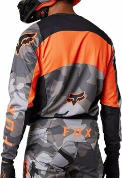 Camiseta Motocross FOX 180 Bnkr Jersey Grey Camo M Camiseta Motocross - 3