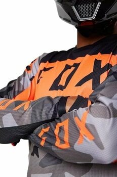 Motocross-paita FOX 180 Bnkr Jersey Grey Camo M Motocross-paita - 4