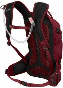 Cycling backpack and accessories Osprey Raven Claret Red Backpack - 3